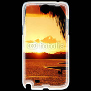Coque Samsung Galaxy Note 2 Fin de journée sur plage Bahia au Brésil