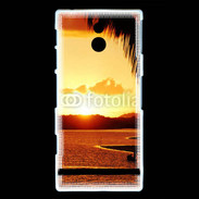 Coque Sony Xperia U Fin de journée sur plage Bahia au Brésil