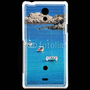 Coque Sony Xperia T Cap Taillat Saint Tropez