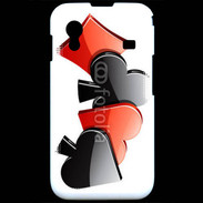 Coque Samsung ACE S5830 Carte à jouer 