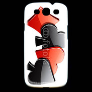 Coque Samsung Galaxy S3 Carte à jouer 