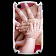 Coque Black Berry 8520 Famille main dans la main