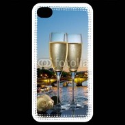 Coque iPhone 4 / iPhone 4S Amour au champagne