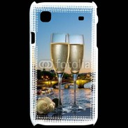 Coque Samsung Galaxy S Amour au champagne