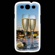 Coque Samsung Galaxy S3 Amour au champagne