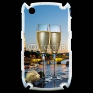 Coque Black Berry 8520 Amour au champagne