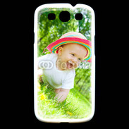 Coque Samsung Galaxy S3 Sourire de bébé en plein air
