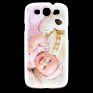 Coque Samsung Galaxy S3 Sourire de bébé en rose