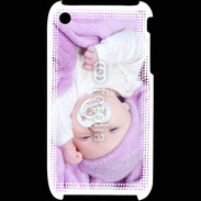 Coque iPhone 3G / 3GS Amour de bébé en violet