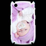 Coque Black Berry 8520 Amour de bébé en violet