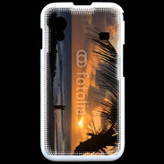 Coque Samsung ACE S5830 Couple romantique sur la plage