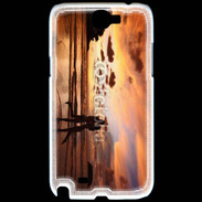 Coque Samsung Galaxy Note 2 Couple romantique sur la plage 2