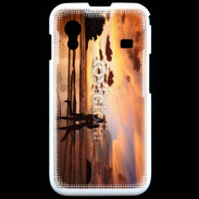 Coque Samsung ACE S5830 Couple romantique sur la plage 2