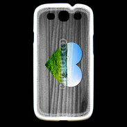 Coque Samsung Galaxy S3 Coeur de nature