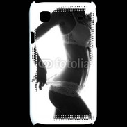 Coque Samsung Galaxy S Lingerie noir et blanc