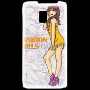 Coque LG P990 Fashion girl manga