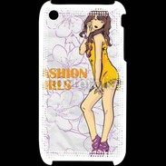 Coque iPhone 3G / 3GS Fashion girl manga