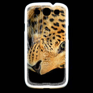 Coque Samsung Galaxy S3 Tête de léopard 2
