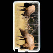 Coque Samsung Galaxy Note 2 Combat de cerf