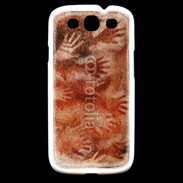Coque Samsung Galaxy S3 Peinture préhistorique de mains