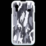 Coque Samsung ACE S5830 Camouflage gris et blanc