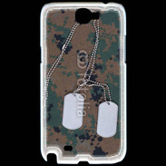 Coque Samsung Galaxy Note 2 plaque d'identité soldat américain
