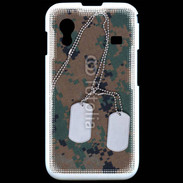 Coque Samsung ACE S5830 plaque d'identité soldat américain