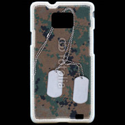 Coque Samsung Galaxy S2 plaque d'identité soldat américain