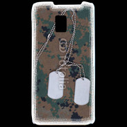Coque LG P990 plaque d'identité soldat américain