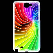 Coque Samsung Galaxy Note 2 Art abstrait en couleur