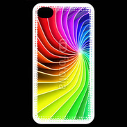 Coque iPhone 4 / iPhone 4S Art abstrait en couleur
