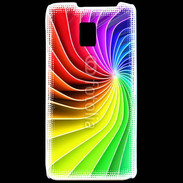 Coque LG P990 Art abstrait en couleur
