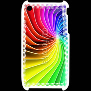 Coque iPhone 3G / 3GS Art abstrait en couleur