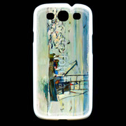Coque Samsung Galaxy S3 Peinture bateau de pêche