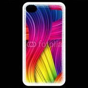 Coque iPhone 4 / iPhone 4S Fibres de couleur