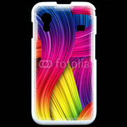 Coque Samsung ACE S5830 Fibres de couleur