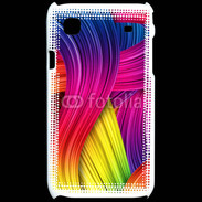 Coque Samsung Galaxy S Fibres de couleur