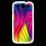 Coque Samsung Galaxy S3 Fibres de couleur