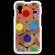 Coque Samsung ACE S5830 Art crayon de couleur
