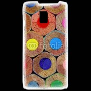Coque LG P990 Art crayon de couleur
