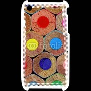 Coque iPhone 3G / 3GS Art crayon de couleur