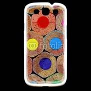 Coque Samsung Galaxy S3 Art crayon de couleur