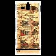 Coque SONY Xperia U Peinture Papyrus Egypte