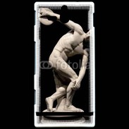 Coque SONY Xperia U Statue antique lanceur de disque