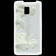 Coque LG P990 Statue d'anges