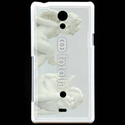 Coque Sony Xperia T Statue d'anges