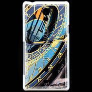 Coque Sony Xperia T Horloge médiévale