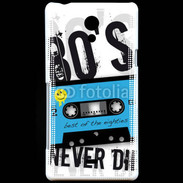 Coque Sony Xperia T Cassette audio Années 80