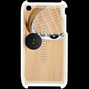 Coque iPhone 3G / 3GS Squash raquette et balle