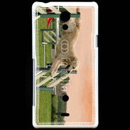 Coque Sony Xperia T Agility Golden retriever